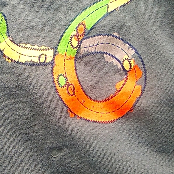 Carter’s Dinosaur Half-Zip Fleece Pullover and vest set - Picture 5 of 6